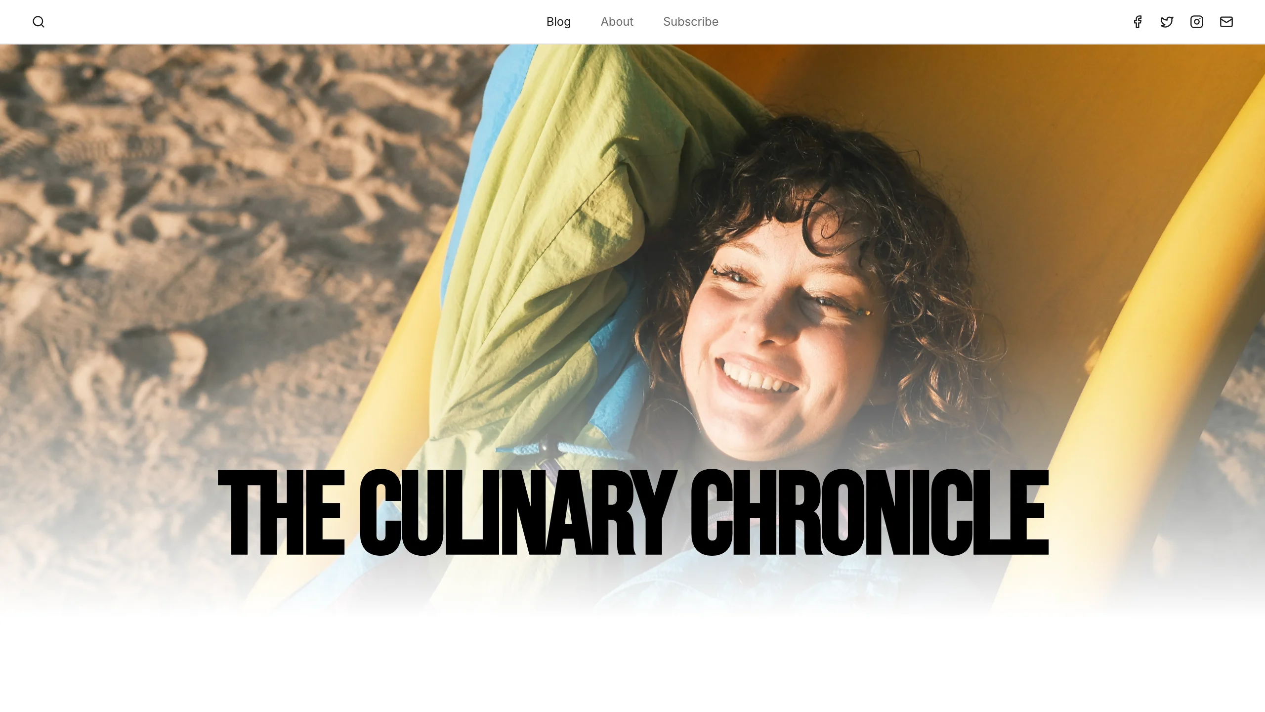 Loading preview of Culinary blog